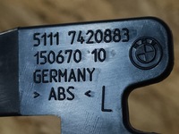 фото thumb №8, Bmw 8 g14 g15 g16 напрямна кронштейн бампера лівий перед 51117420883