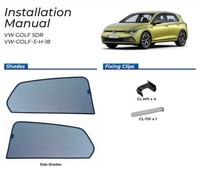 фото thumb №11, Car shades защита боковой vw golf 8 5d 20-