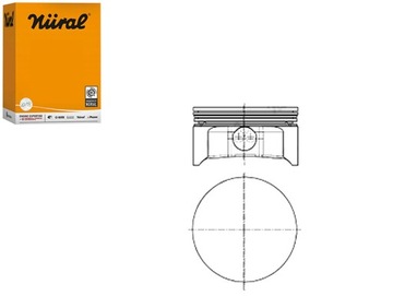 фото thumb №1, Поршень двигуна kpl з кільце hol astra хетчбек 1.8 i 09 2000-10