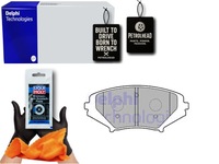 фото thumb №1, Тормозные колодки тормозные перед mazda rx-8 1.3 08.03-06.12 del #petrolhead pro+ kit3