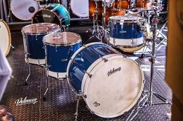 Polmuz Maple Model 1 — 24/13/16/18 — Custom Inayed Blue White Gloss