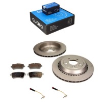 фото thumb №1, Тормозные диски + тормозные колодки тормозные + датчики задняя mercedes gl x164 ml w164 r w251