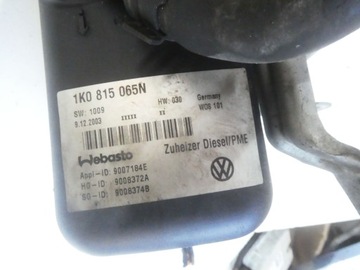 фото thumb №5, Обігрів стояночний вебасто vw touran i 1.9tdi 12v 42w 5kw 1k0815065n
