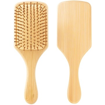 bambusowa szczotka do masażu włosów dla kobiet Natural Bamboo Hair Brush