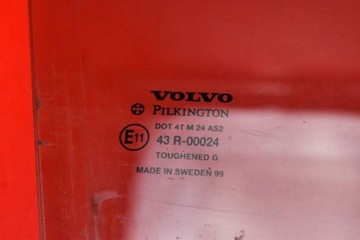фото thumb №6, Стекло боковая правая перед передняя volvo v70 1 i 97-00