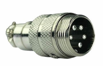 WTYK MIKROFONOWY 5 PIN PROSTY NA PRZEWÓD