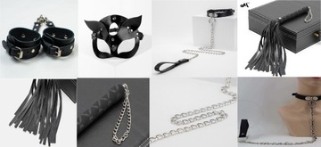 НАБОР ЭРОТИЧЕСКОГО БЕЛЬЯ 6 ПРЕДМЕТОВ SEXY BDSM M