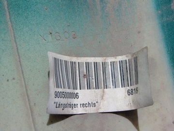 фото thumb №6, Планка накладка пороговая правая mercedes c w203 2,2 cdi универсал 816