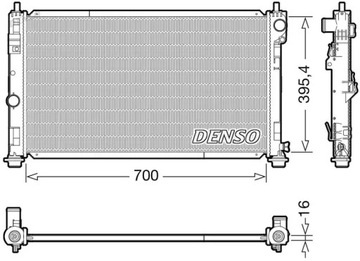 фото thumb №2, Радиаторов воды drm06039 denso
