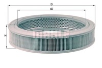 Knecht lx 208 фільтр повітря Оригінал, фото thumb