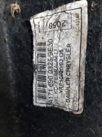 фото thumb №8, Mercedes slk r171 w171 обшивка обшивка багажника лівий 1716900325