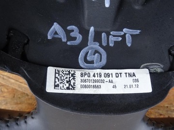 фото thumb №10, Audi a3 8p рестайлінг 08-12 кермо мультифункція s-line 8p0419091dt