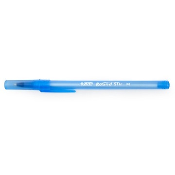 60 SZTUK Długopis tradycyjny BIC Round Stic Medium NIEBIESKI 1 opak x60