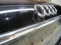 фото thumb №7, Крышка задняя багажника audi a6 c6 lz9y sedan чёрная