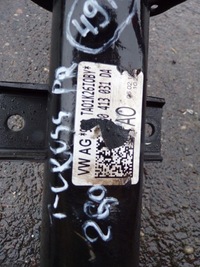 фото thumb №12, Амортизационная стойка амортизатор правый 2q0413031da vw t-cross