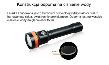 Фонарик Orca Torch D850