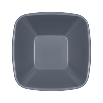 MISECZKA MISKA SALATERKA KUCHENNA PLASTIKOWA DO ŻYWNOŚCI 3,6L 26cm C SZARA