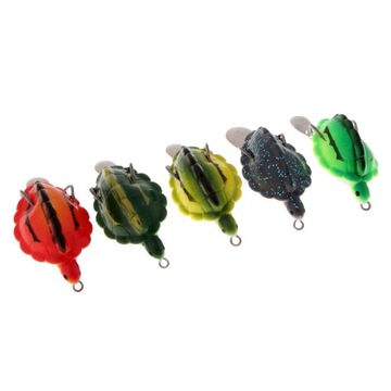 5 realistyczne Topwater Frog Fishing Lure