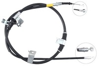 фото thumb №1, Трос тормоза ручного citroen c4 aircross 12- lt