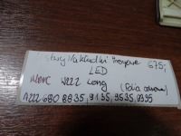 Накладки накладки пороговые led mercedes w222 long 1 Оригинал, фото thumb