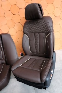 Bmw 5' g30 lci салон сиденья комфорт вентиляция nappa mokka 56 km !!! Цена, фото thumb