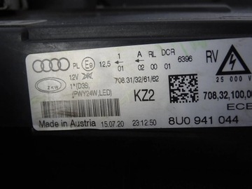 фото thumb №7, Лампа перед права audi q3 8u 8u0941044