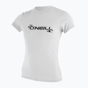O'Neill Basic Skins Sun Shirt белая S. Женская футболка для плавания