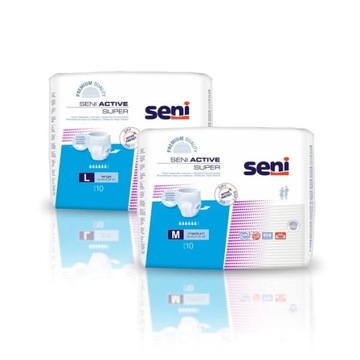 SENI ACTIVE SUPER S Трусики впитывающие без застежки 10 шт.