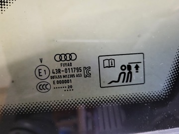 фото thumb №9, Правая стекло кузовная тонированная as3 планка хром audi a4 b9 8w sedan