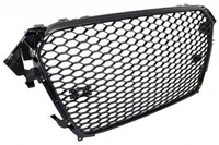 фото thumb №5, Решітка радіатора решітка радіатора plaster стільники audi a4 rs4 b8 12-15