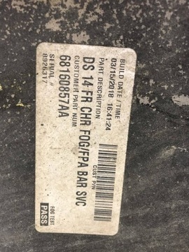 фото thumb №15, Dodge ram бампер перед переднее хром 68160857aa