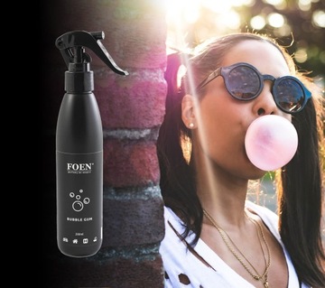 Foen Bubble Gum - Ароматизатор-спрей для жевательной резинки 185мл