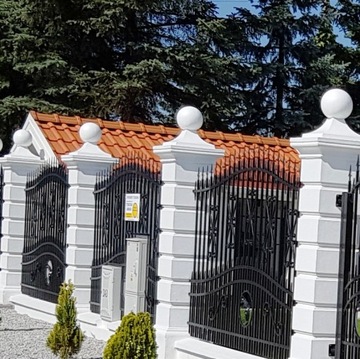 ЗАБОРЫ УСАДЬБЫ, БЕТОННЫЕ, СТИЛЬНЫЕ, ВОРОТА