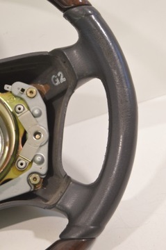 фото thumb №6, Кермо шкіра дерево mercedes w140 c140 s клас рестайлінг графітова сірий