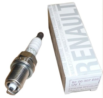 фото thumb №1, Свеча зажигания зажигания renault clio ii kangoo i 1.2 16v 8200307688 оригинал