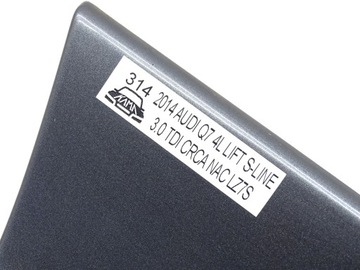 фото thumb №12, Планка нижня двері права правий зад задня audi q7 4l lz7s s-line 14r