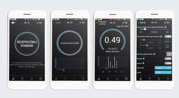 Алкотестер BACscan Mobile с сертификатом Bluetooth 4.0 +, калибровки