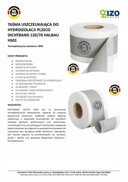 Taśma do Hydroizolacji 200mb Folii w płynie HS01