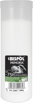 Вставки для свечей парафиновые BISPOL P280 75h 20 шт.
