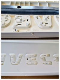 Купити Iveco s-way капот решітка радіатора накладка решітка радіатора кабіни оригінальний номер 5802431295 оригінальна, фото thumb