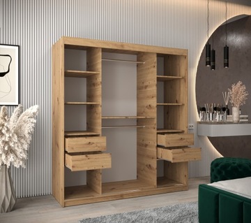 Spliting Wardrobe Gabrobe Promo v2 180 с зеркалом