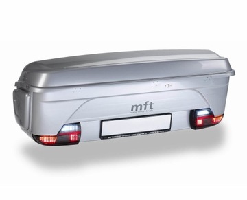 MFT BackBox adapter do przewozu nart srebrny