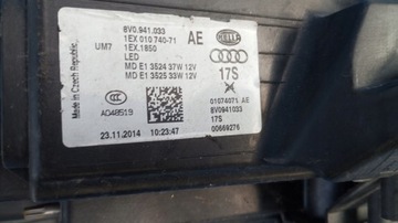 фото thumb №14, Лампа фара левый перед eu полный led audi a3 8v0 s3 rs3 2013-