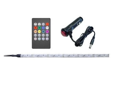 Светодиод в багажник RGB 80см PILOT MUSIC ELAST