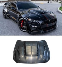 фото thumb №1, Ford mustang 15 - 17 капот крышка двигателя