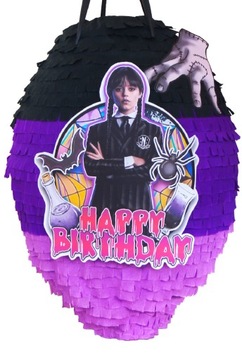 PINIATA WEDNESDAY ADDAMS Birthday XL + ПАЛКА