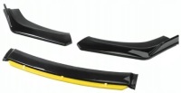 фото thumb №1, Универсальная накладка передний бампера сплиттер спойлер do автомобиля жёлтый