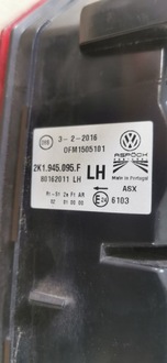 фото thumb №8, Volkswagen vw caddy - лампа лівий задня 2k1945095f