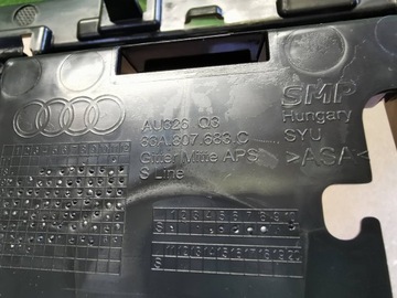 фото thumb №11, Audi q3 ii 83a s-line средняя решётка бампера перед новая 83a807683c