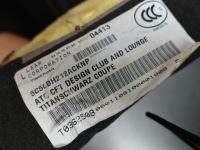 Vw beetle 5c coupe club lounge сиденья заднее сиденье обивка комплект воздуховод Оригинал, фото thumb